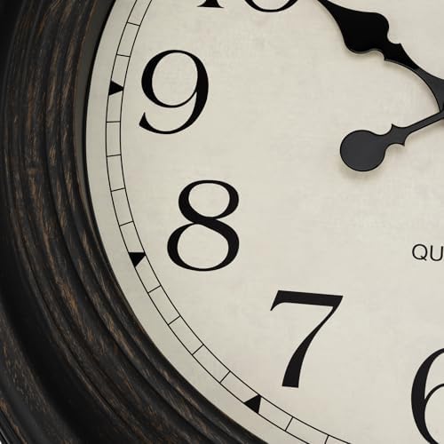 Foxtop Extra Large Wall Clock Silent Battery Operated Clock - Image 4