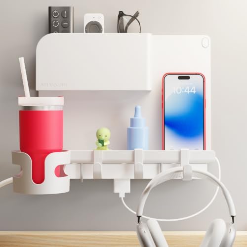 WallShelfie Bedside Wall Organizer & Dorm Decor by Smallish
