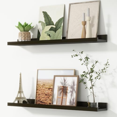 Picture Ledge Shelf, Floating Shelves by FLYJOE