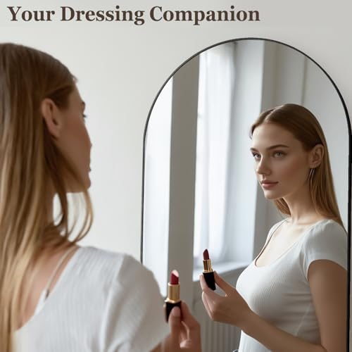 HARRITPURE 64"x21" Full Length Mirror, Arched Full Mirror - Image 4