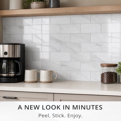 StyloVue 100 Pieces Peel and Stick Backsplash - Image 2