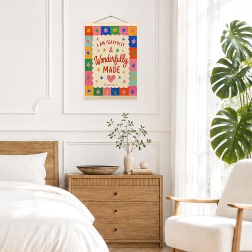 madalo Christian Inspirational Wall Art Poster Hanger Frame 12x16 Inch - Image 4