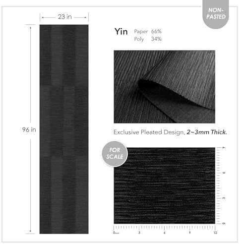 GoDear Design Faux Grasscloth Wallpaper - Image 4