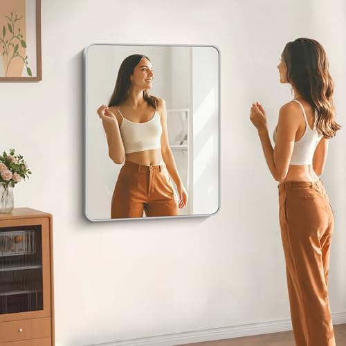DESBING 30" x 36"Bathroom Mirror, Decorative Rectangular Vanity Mirror - Image 6