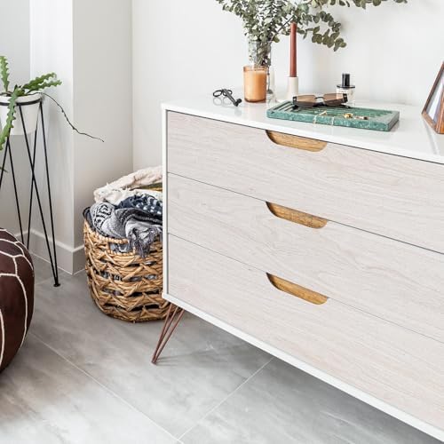 White Wood Wallpaper Wood Grain Contact Paper - Image 5
