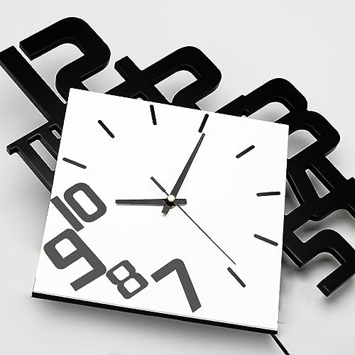Decorative Wall Clock for Living Room Large Modern Clocks Silent - Image 6