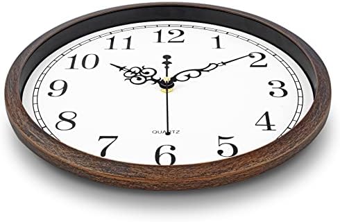 Bernhard Products Wall Clock 12 Inch Silent Non Ticking Movement Quality Quartz - Image 5