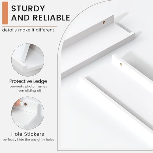 FLYJOE Floating Picture Ledge Shelves - Image 4