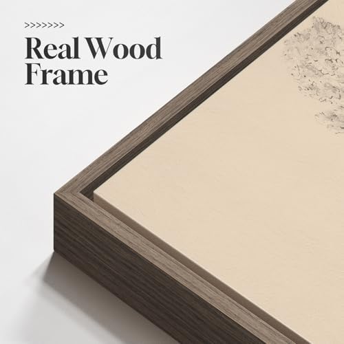 Framed Vintage Neutral Tree Sketch 3 Piece Wall Art Bedroom, 16x24 Inch - Image 5