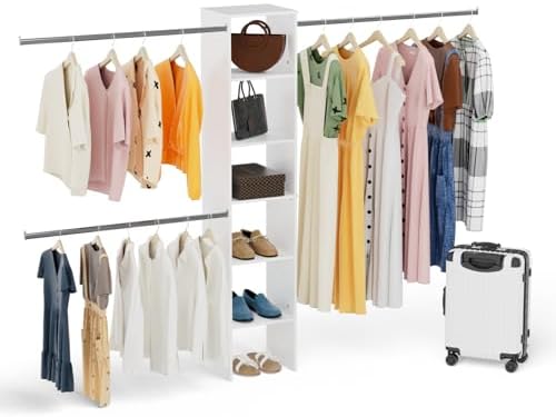 Closet System, Wood Tower Storage by Unknown