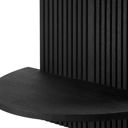 American Art Decor Lunar Ledges Wall Shelf in Black - Image 4