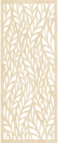 Ortonville Decorative Pierced Fretwork Wood Wall Panels, 9 3/8"W x 24 3/8"H x - Image 2