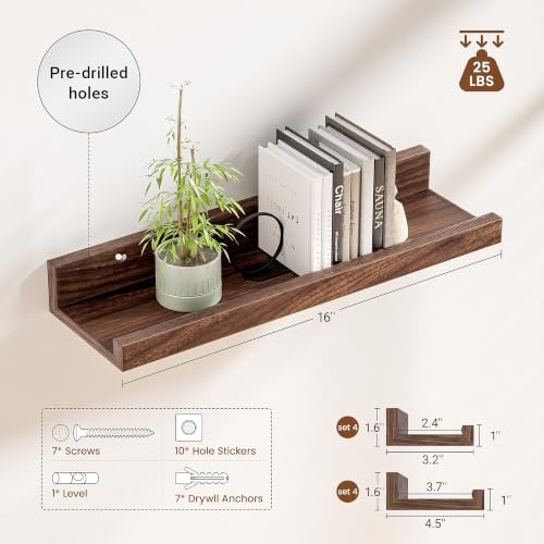 Heimlove 16 Inch Picture Ledge Shelf - Image 2