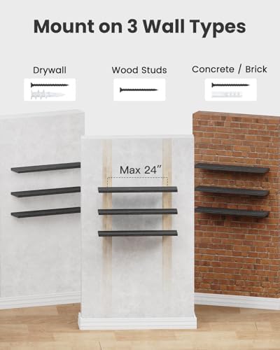 Amada 35.4" Floating Shelves for Wall Decor & Storage - Image 6