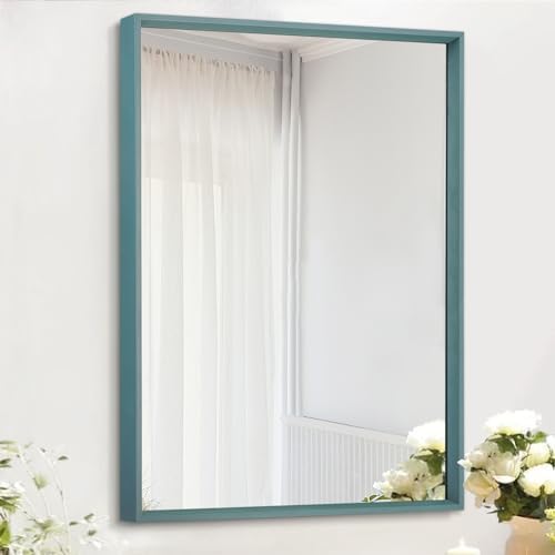 AAZZKANG Metal Framed Mirror Large Wall Mirror 28"x20" Rectangle by AAZZKANG