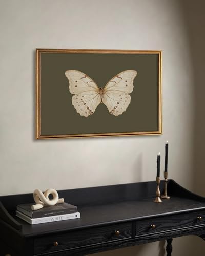 KBKART Gold Framed Canvas Prints Wall Art, Butterfly Wall Decor 16x24inch - Image 5