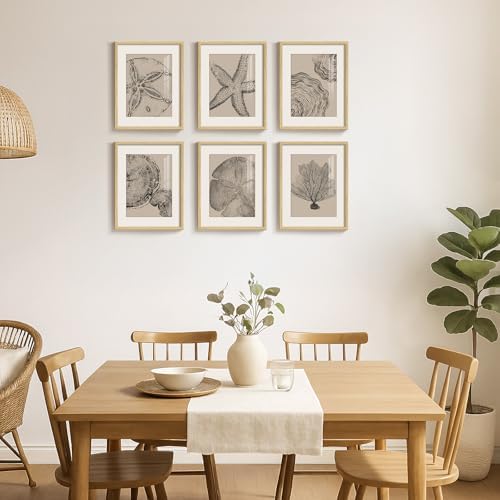 Framed Black and Beige Neutral Abstract Wall Art - Image 4