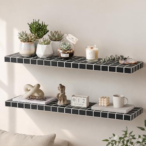 ZttRiee Large Floating Shelves by ZttRiee