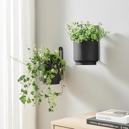 2 Pcs Wall Mounted Hanging Planter Vase by CISEANOL