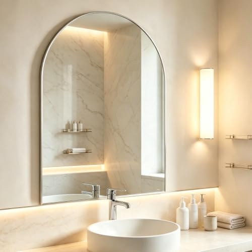 Arched Wall Mirror for Bathroom, Living Room - Image 5
