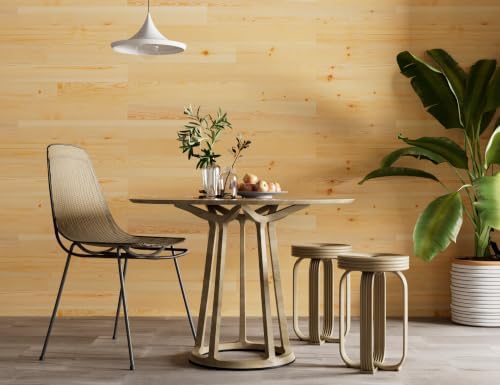 SINGULARWOOD Tongue & Groove Pine Wood Wall Panels, Wood Planks by SINGULARWOOD