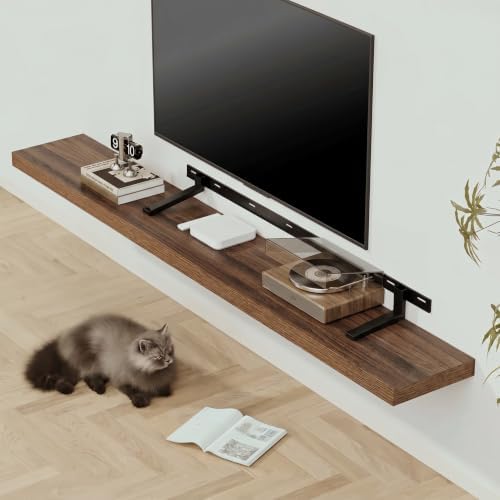 Vivelove 12 in Deep Floating Shelves 60x12” Set of 1 - Image 4