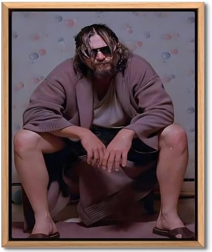 B.B.F MAKE Funny Comedy Movie Framed Canvas Wall Art by BBFMAKE