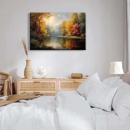 Serene Landscape Canvas Wall Art - Image 3
