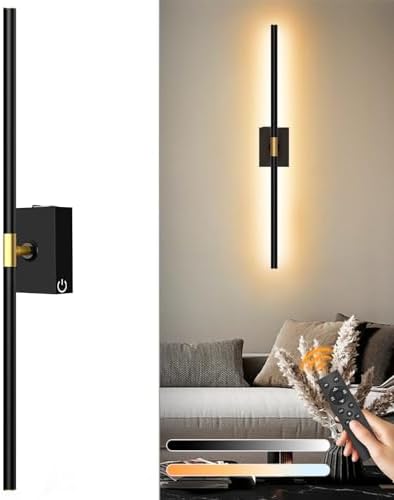 Eneru Battery Operated Wall Sconce, Rechargeable Wireless Light 1 Pack 4CCT by Eneru