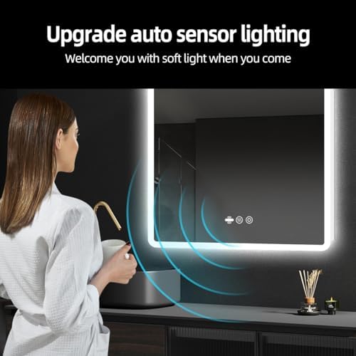 36"X36" LED Mirror for Bathroom - Image 2