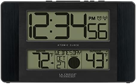 La Crosse Technology 513-1417BS Atomic Digital Clock by LaCrosseTechnology