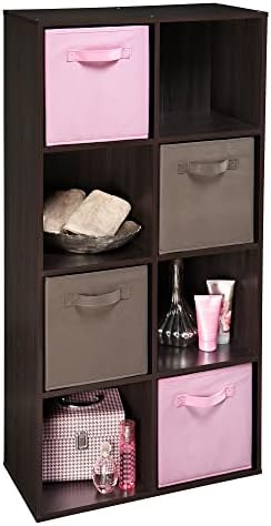 ClosetMaid Cubeicals 8 Cube Storage Shelf Organizer Bookshelf, Vertical or - Image 4
