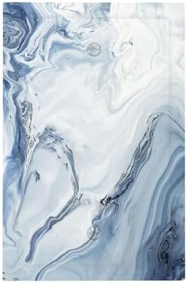 Light Switch Cover Plate Blue Marble Pattern 1 Gang No Device Blank Electrical by Lightswitchcovers
