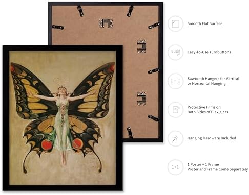 Poster Master Vintage Butterfly Poster - Image 2