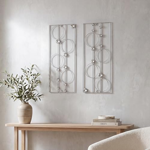 ZEXUIRU 2 Pcs. Abstract Metal Art by ZEXUIRU