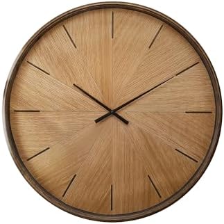 Monarch Specialties I 9022 Clocks, Large Oversized, Wall Clock, Contemporary by Monarch+Specialties