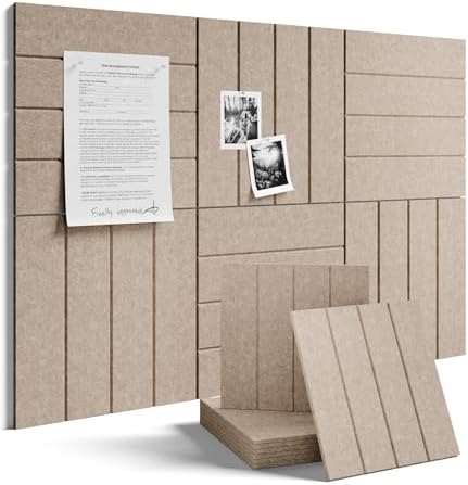 Fluxynara 36" x 24" Large Felt Bulletin Board by FLUXYNARA