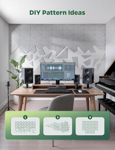 18 Pack Acoustic Panels Sound Absorbing - Image 2