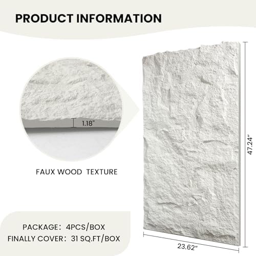 3D Faux Stone Wall Panels - Image 2