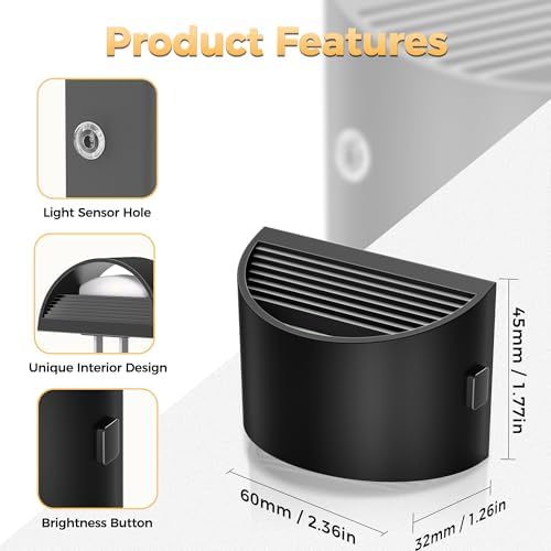 DORESshop Night Light, Night Lights Plug into Wall, Adjustable - Image 4