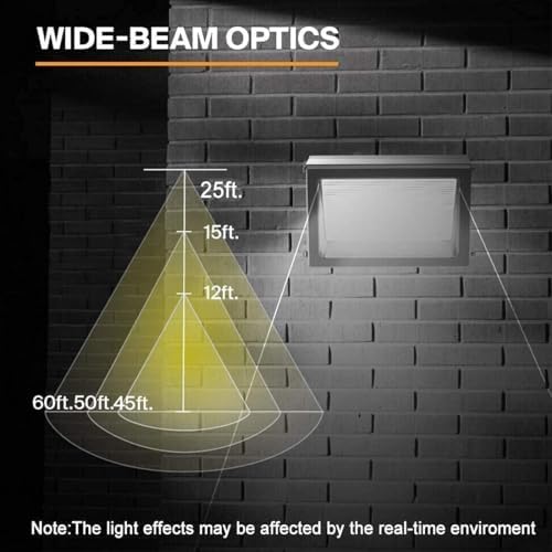 ledmo Wall Pack Light 150W Waterproof 5000K 21000LM Ultra Bright 4 Pack - Image 2