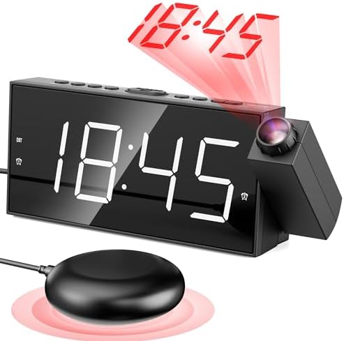Mesqool Projection Alarm Clock by Mesqool