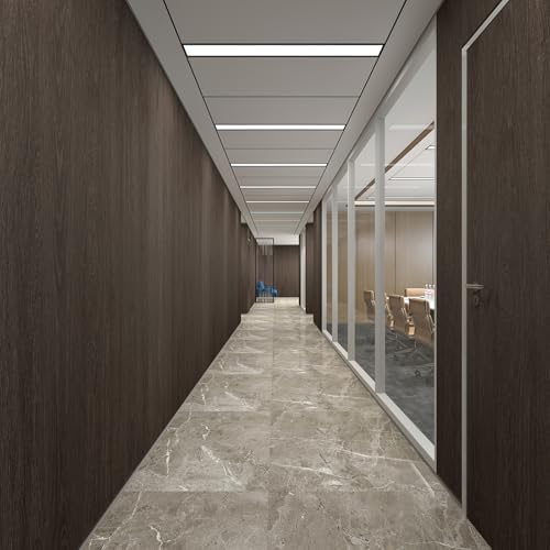 24x197inch Extra Wide Wood Grain Wallpaper Peel Stick Chocolate Brown Dark - Image 4