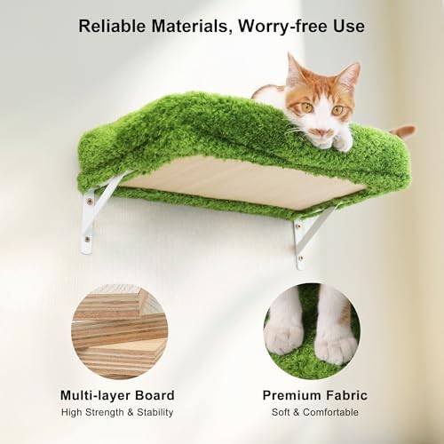 FUKUMARU Cat Wall Shelves, 4 in 1 Set - Image 4