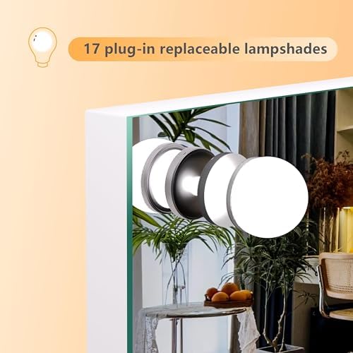 Hasipu 32" x24” Hollywood Vanity Mirror - Image 5