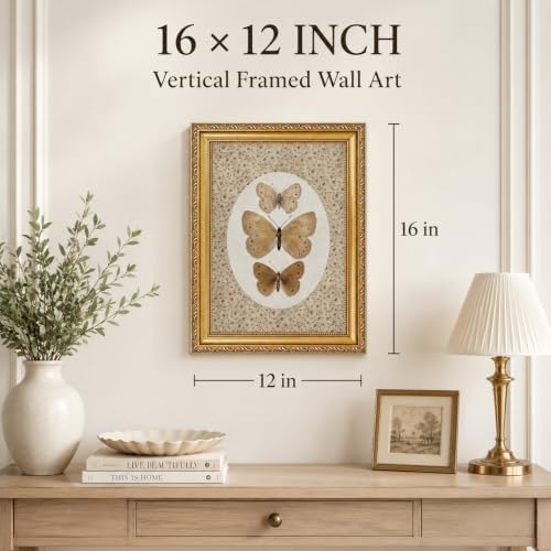 Vintage Butterfly Specimen Wall Art - Image 3