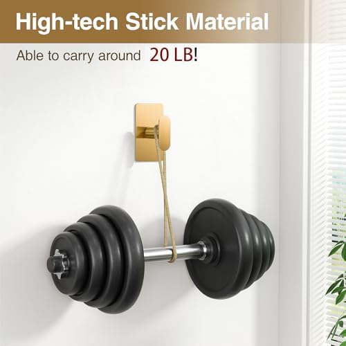 pickpiff Adhesive Towel Hooks: 20LB Extra Strong Wall Hanger - Image 2