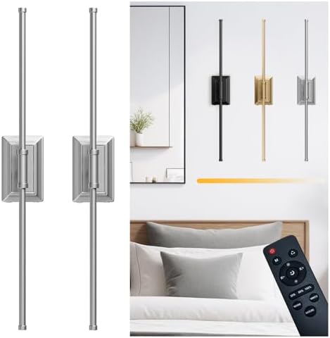 Battery Operated Wireless Wall Sconce by Unknown