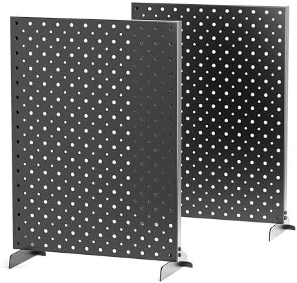 Ultrawall Pegboard Display Stand, Metal Tabletop Pegboard Display by UltrawallGarageToolsOrganizer