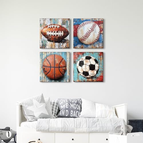 Boys Bedroom Decor Sports Room Decor - Image 2